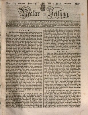 Neckar-Zeitung Freitag 8. Mai 1829