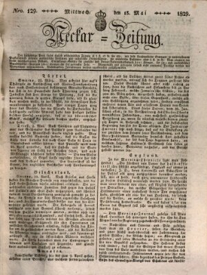 Neckar-Zeitung Mittwoch 13. Mai 1829