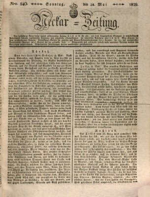 Neckar-Zeitung Sonntag 24. Mai 1829