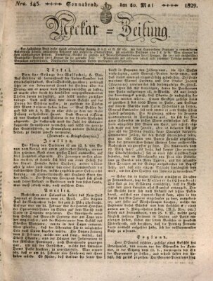 Neckar-Zeitung Samstag 30. Mai 1829