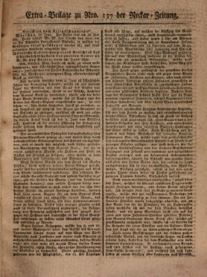 Neckar-Zeitung Donnerstag 21. Mai 1829