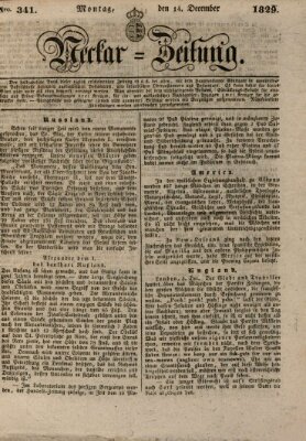 Neckar-Zeitung Montag 14. Dezember 1829