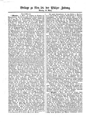 Pfälzer Zeitung Montag 10. März 1851