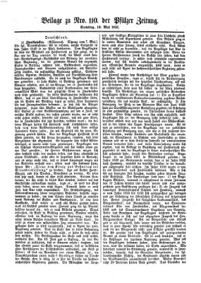 Pfälzer Zeitung Samstag 10. Mai 1851