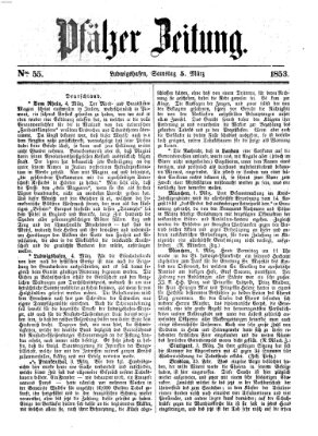 Pfälzer Zeitung Samstag 5. März 1853