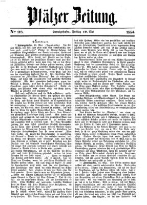 Pfälzer Zeitung Freitag 19. Mai 1854