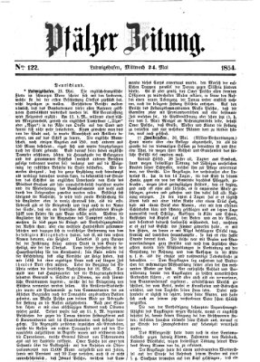 Pfälzer Zeitung Mittwoch 24. Mai 1854