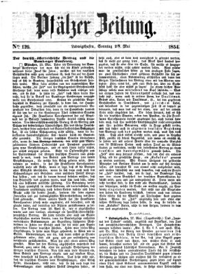 Pfälzer Zeitung Sonntag 28. Mai 1854