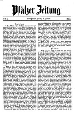 Pfälzer Zeitung Freitag 5. Januar 1855