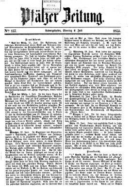 Pfälzer Zeitung Montag 2. Juli 1855