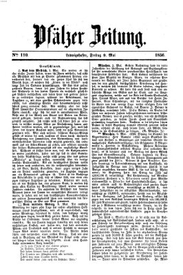 Pfälzer Zeitung Freitag 9. Mai 1856