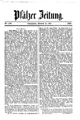 Pfälzer Zeitung Mittwoch 21. Mai 1856