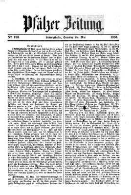 Pfälzer Zeitung Samstag 24. Mai 1856