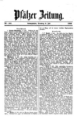 Pfälzer Zeitung Dienstag 8. Juli 1856