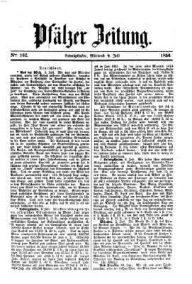 Pfälzer Zeitung Mittwoch 9. Juli 1856