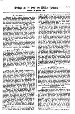 Pfälzer Zeitung Mittwoch 26. Dezember 1860