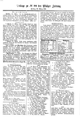 Pfälzer Zeitung Freitag 22. März 1861