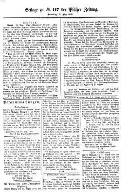 Pfälzer Zeitung Dienstag 21. Mai 1861