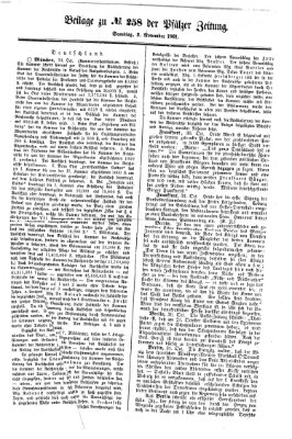 Pfälzer Zeitung Samstag 2. November 1861