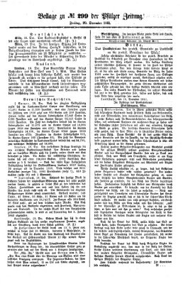 Pfälzer Zeitung Freitag 20. Dezember 1861