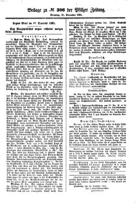 Pfälzer Zeitung Dienstag 31. Dezember 1861