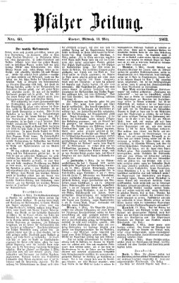 Pfälzer Zeitung Mittwoch 11. März 1863