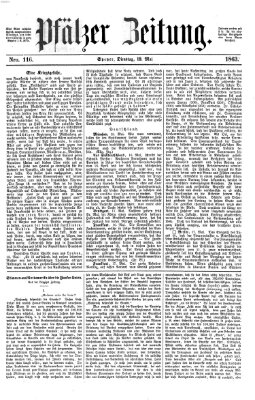 Pfälzer Zeitung Dienstag 19. Mai 1863