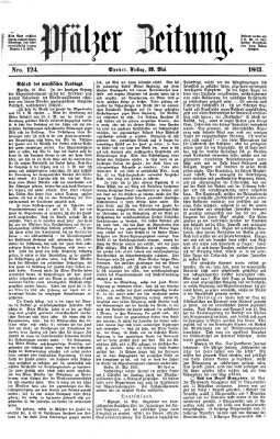 Pfälzer Zeitung Freitag 29. Mai 1863