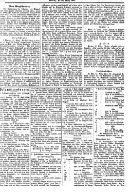 Pfälzer Zeitung Montag 28. März 1864