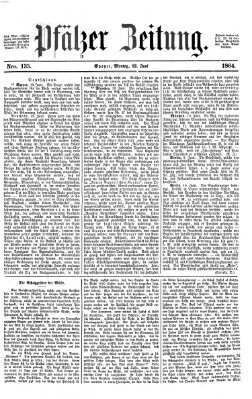 Pfälzer Zeitung Montag 13. Juni 1864