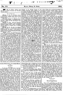 Pfälzer Zeitung Montag 31. Oktober 1864