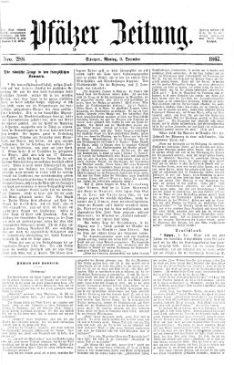 Pfälzer Zeitung Montag 9. Dezember 1867