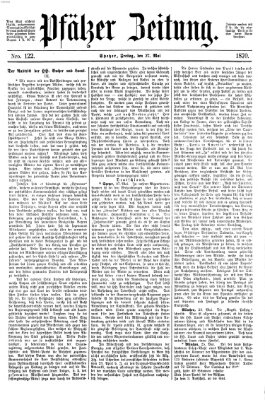 Pfälzer Zeitung Freitag 27. Mai 1870