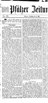 Pfälzer Zeitung Dienstag 31. Mai 1870