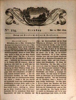 Regensburger Zeitung Dienstag 14. Mai 1822