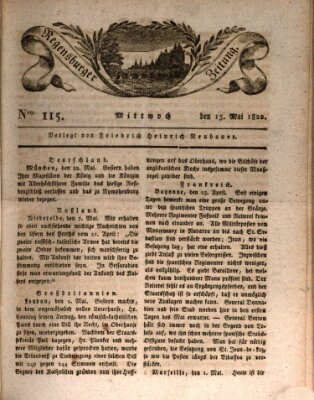 Regensburger Zeitung Mittwoch 15. Mai 1822