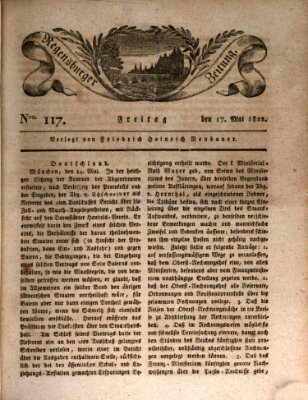 Regensburger Zeitung Freitag 17. Mai 1822