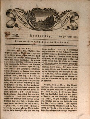 Regensburger Zeitung Donnerstag 30. Mai 1822