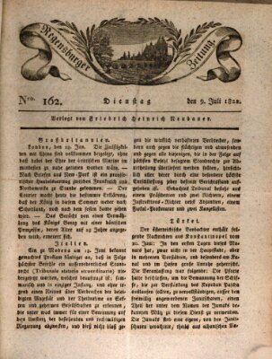 Regensburger Zeitung Dienstag 9. Juli 1822