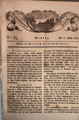 Regensburger Zeitung Montag 17. März 1823