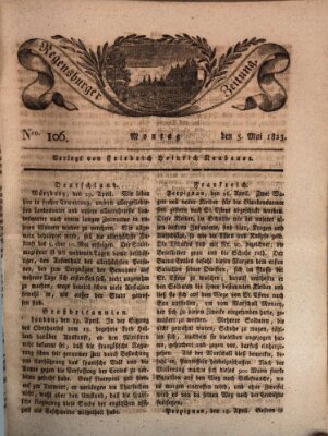 Regensburger Zeitung Montag 5. Mai 1823