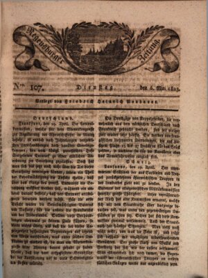 Regensburger Zeitung Dienstag 6. Mai 1823