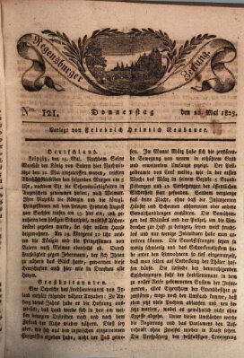 Regensburger Zeitung Donnerstag 22. Mai 1823