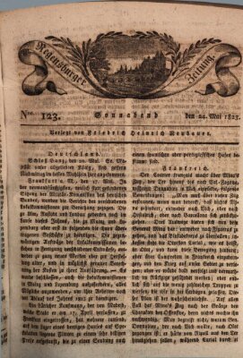 Regensburger Zeitung Samstag 24. Mai 1823