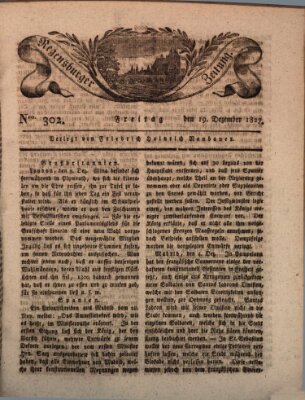 Regensburger Zeitung Freitag 19. Dezember 1823