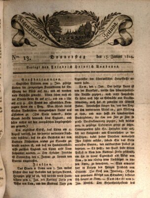 Regensburger Zeitung Donnerstag 15. Januar 1824