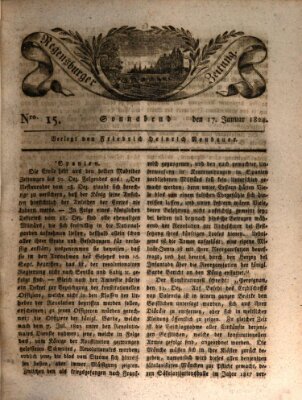 Regensburger Zeitung Samstag 17. Januar 1824