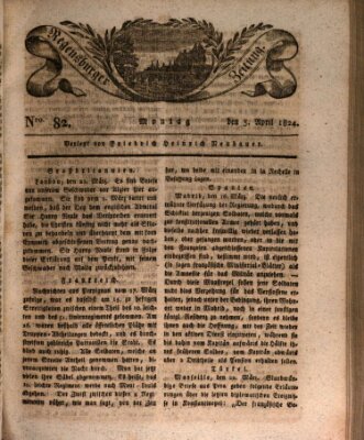 Regensburger Zeitung Montag 5. April 1824