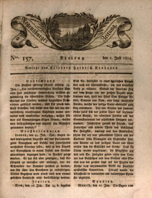 Regensburger Zeitung Freitag 2. Juli 1824