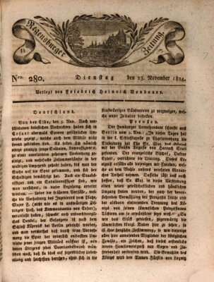 Regensburger Zeitung Dienstag 23. November 1824